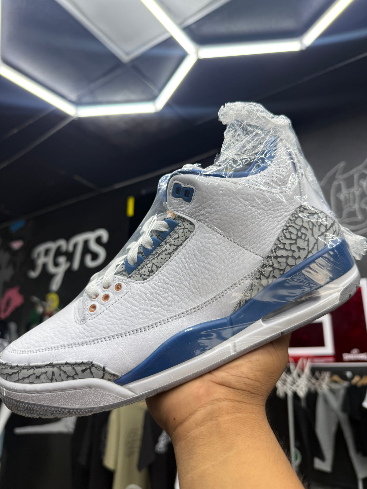 Jordan 3 True Blue