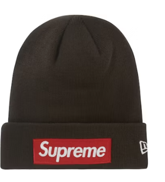 Supreme Beanie Box Logo (FW22) Brown