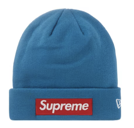 Supreme Beanie Box Logo (FW22) Blue