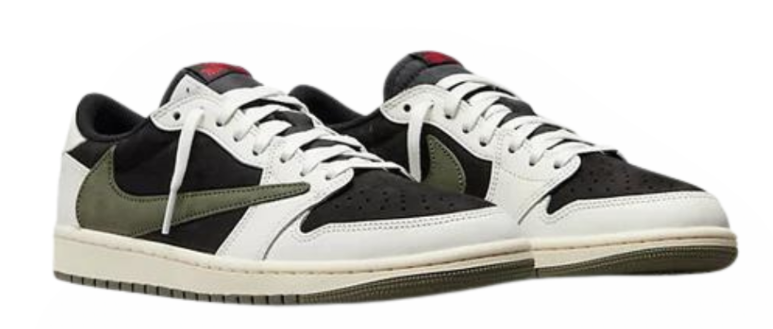 Jordan 1 Low OG (W) Travis Scott Olive