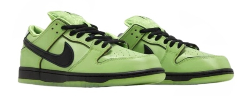 Nike SB Dunk Low (M) The Powerpuff Girls Buttercup